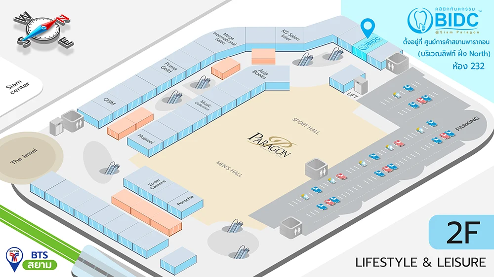 รูปภาพการเดินทางมา BIDC สยาม